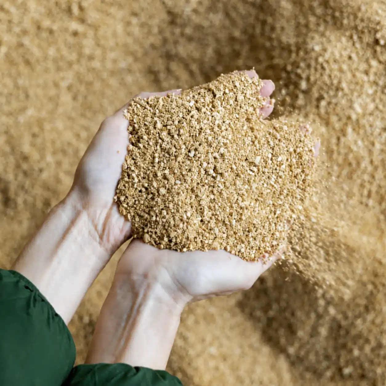 Bulk soybean meal for animal feed supply