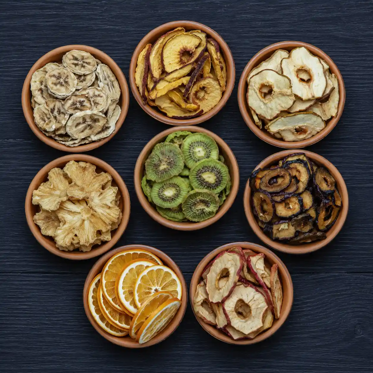 Assorted dried fruits supplied in bulk for export