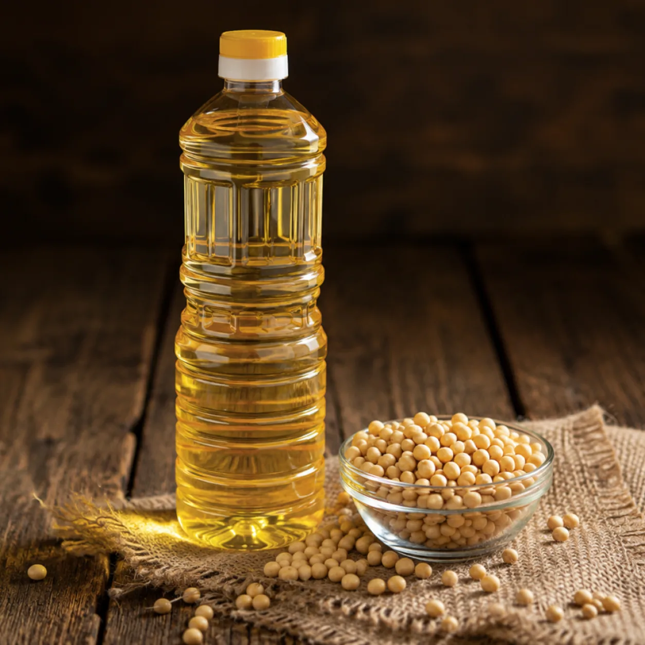 Bulk soybean oil for international export supply