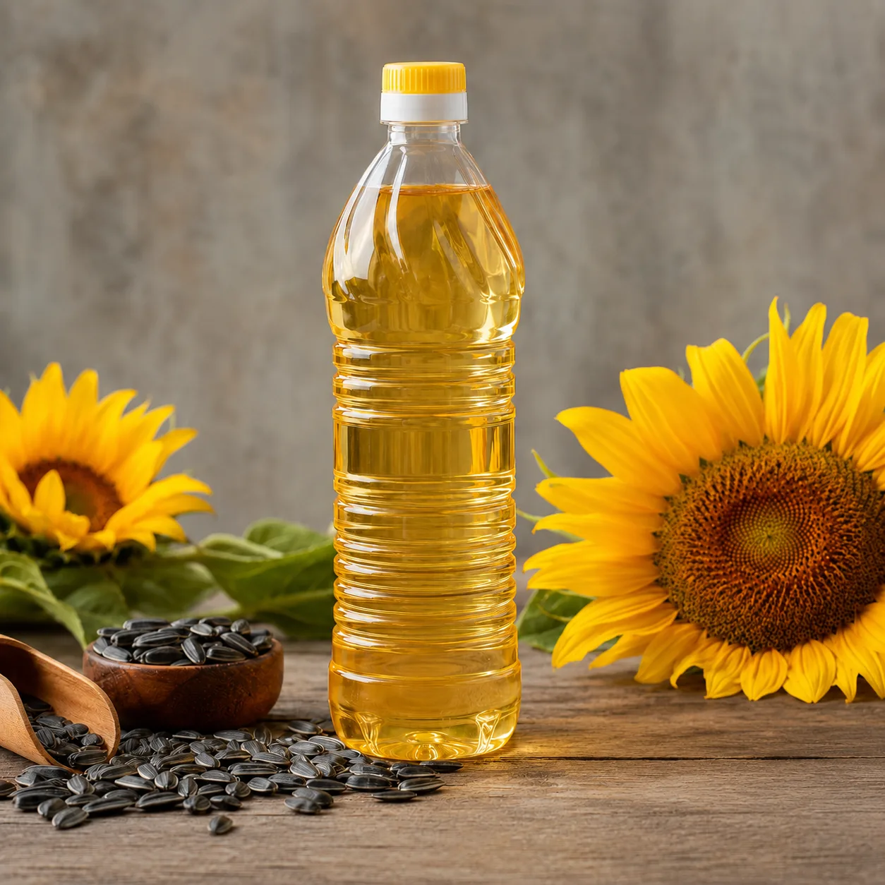 Bulk sunflower oil for international export supply